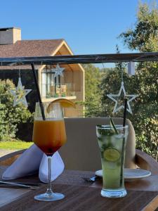 Nápoje v ubytování Idan Barn Suites And Café