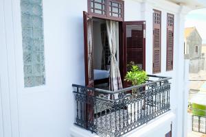 Un balcon sau o terasă la Unity Villa