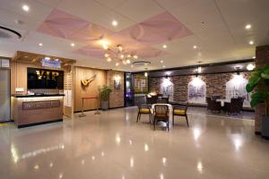 TV a/nebo společenská místnost v ubytování 영등포 브이아이피 호텔