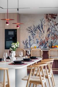 Ảnh trong thư viện ảnh của Villa FRAGMENT - Designer Villa with jacuzzi ở Brela