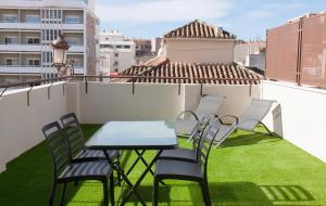 En balkon eller terrasse på Be Mate Málaga Soho
