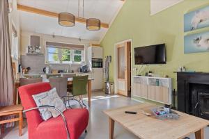 Телевизор и/или развлекательный центр в B&B - Sauna D'Olle Pastorie