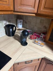 Кухня или мини-кухня в Appartement familiale sous les toits
