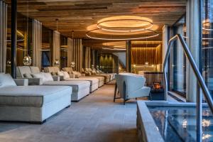 Un lugar para sentarse en Chalets - The Peak