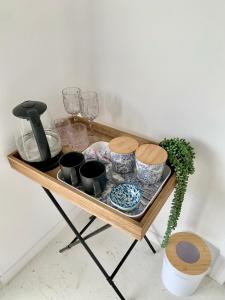 Принадлежности для чая и кофе в Imhoff's Sweet Escape