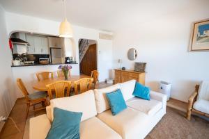 Posezení v ubytování Cabana da Ria