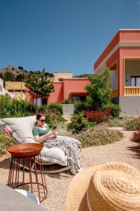 Posezení v ubytování Costiero Elegant Suites B&B Gallipoli