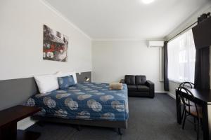 Гостиная зона в Castle Motel Bairnsdale