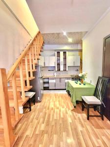 Χώρος καθιστικού στο Rustaveli Grand Stay