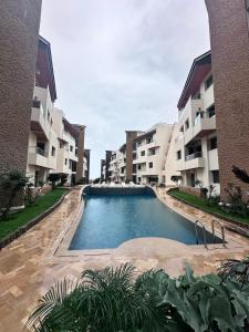 Πισίνα στο ή κοντά στο Résidence Macha'allah