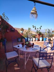 Balkón nebo terasa v ubytování Ourika lodge the healing place