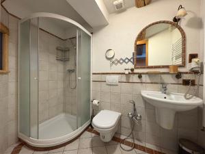 Ένα μπάνιο στο Alla Frasca Verde