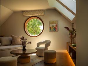 Posezení v ubytování Botany House Boutique Retreat