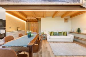 Χώρος καθιστικού στο Godioz Suites - Aosta Valley