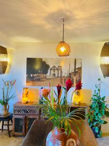 Et tv og/eller underholdning på Anacã Pousada