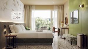 Postel nebo postele na pokoji v ubytování Remisens Hotel LUCIJA + 28 fotografií