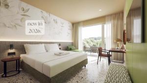 Postel nebo postele na pokoji v ubytování Remisens Hotel LUCIJA