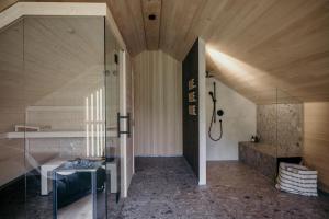 O baie la Ferienhaus Halwina hideaway +119 fotografii