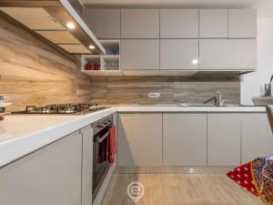 Køkken eller tekøkken på Villa Monica