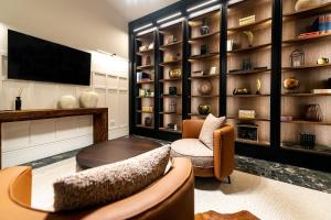 TV/trung tâm giải trí tại Corvin Boutique Residence