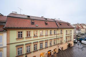 Bygningen som lejlighedshotellet ligger i