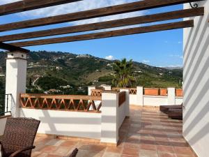 una vista dal balcone di una casa di Costa Luxe Almuñecar ad Almuñécar