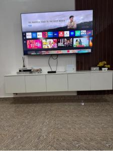 TV a/nebo společenská místnost v ubytování Epic apartment - lugbe