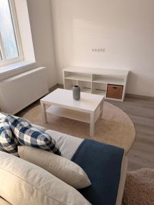 O zonă de relaxare la Apartmány Loučky