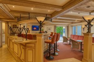 TV a/nebo společenská místnost v ubytování AR Boutique Hotel Mannheim