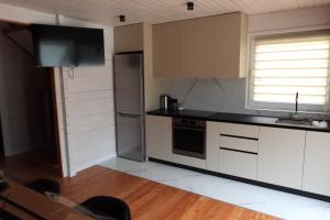 Kuchyň nebo kuchyňský kout v ubytování Home Hill