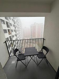 Balkón nebo terasa v ubytování Comfortable apartment for a quiet and relaxing holiday + 4 fotografie