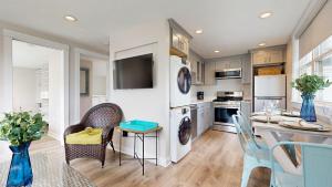 Køkken eller tekøkken på Nautical View + 12 billeder