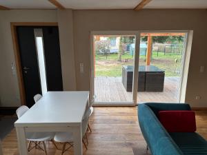 Χώρος καθιστικού στο Behagliches Cottage am See +15 φωτογραφίες