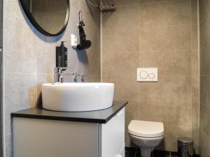 Koupelna v ubytování Lofoten Bed & Breakfast Reine - Rooms & Apartments