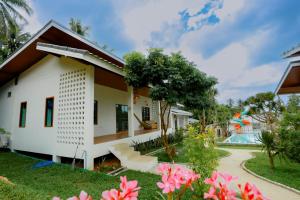 En have udenfor Rock & Lune Boutique Villas