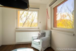 Χώρος καθιστικού στο Fortuna Park Residence & Private Parking