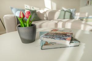 Posezení v ubytování Ferienwohnung Waldglück