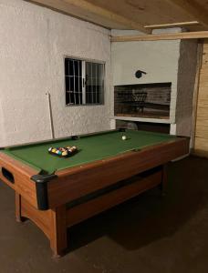 Biliár nebo kulečník v ubytování Casa en costa azul Canelones