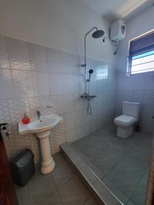 Koupelna v ubytování Tigris Residence