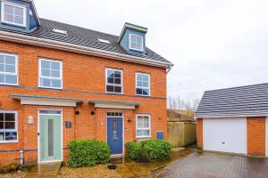 Bygningen som feriehuset ligger i