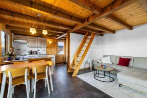 Nhà bếp/bếp nhỏ tại Le Petiot - mini chalet - maxi douceur - 4personnes +34 ảnh