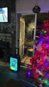 TV a/nebo společenská místnost v ubytování Casa en costa azul Canelones