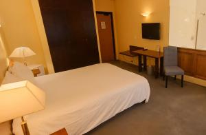 Μια τηλεόραση ή/και κέντρο ψυχαγωγίας στο Hôtel Terminus