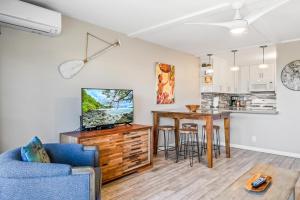 Kuchyň nebo kuchyňský kout v ubytování Kihei Akahi D113