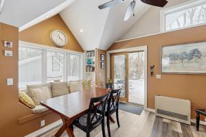 Posezení v ubytování River Haven