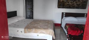 Postel nebo postele na pokoji v ubytování Finca Madre Monte