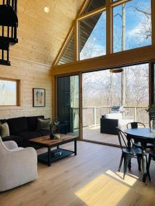 Khu vực ghế ngồi tại Camp Carter Nordic House