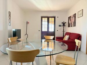 Et opholdsområde på Trilocale con vista a Sirolo