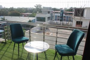 Μπαλκόνι ή βεράντα στο Hotel Planet Four