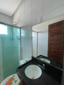 Kuchyň nebo kuchyňský kout v ubytování Apartamento completo com veículo opcional + 43 fotografií